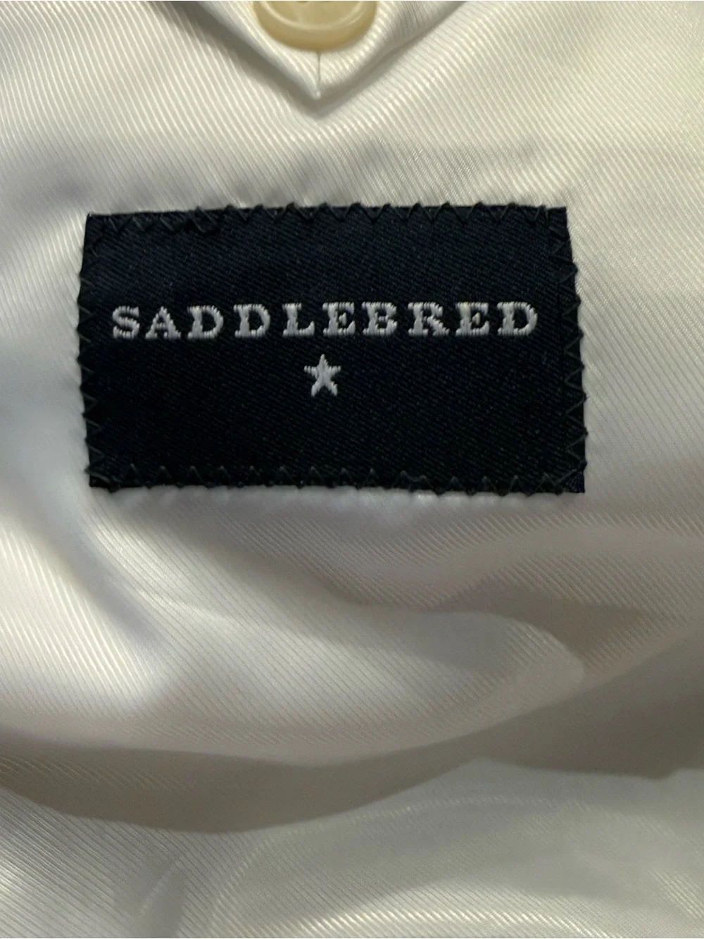 Saddlebred Men's 48R Gray Seersucker Blazer - Classic Striped Summer Suit Jacket